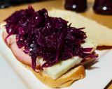 Foto del paso 2 de la receta: PEPITO Al Chucrut🫐Con🥩Jamón York...!😋