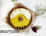 عکس مرحله 1 از دستور فرنی سیب با آرد برنج😍