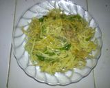 Foto langkah ke 6 dari resep Sayur Tumis Pepaya Lombok Ijo.