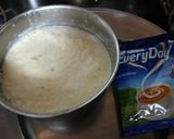 A picture of step 1 of Mawa Burfi.