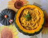 Foto del passaggio 5 della ricetta Vermicelli cremosi alla zucca🎃