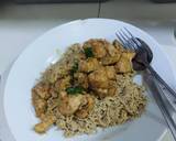 Keto Protein Salted Egg Chicken Noodles|High Protein, Low Calorie, Sugar Free langkah memasak 7 foto
