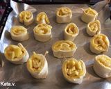 Pudingos tekercs, ananászkarikákkal #ünnepséfje recept fázis 6 fotója