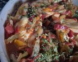 Une image de l'étape 3 de Poulet basquaise en cocotte.