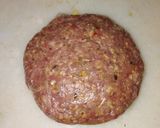 Foto del paso 3 de la receta: Hamburguesas de carne con el corazón de muzzarella
