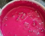 A picture of step 2 of Beetroot Dosa.