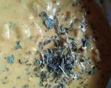 A picture of step 1 of Chilla with kasuri methi.