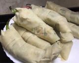 A picture of step 4 of Stuffed chili samosas.