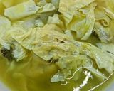 Foto langkah ke 4 dari resep Sup Ayam Kembang Tahu.