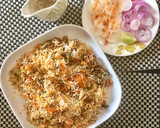 A picture of step 19 of Veal Biryani (Bachia ke gosht ki biryani).