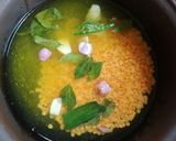 A picture of step 2 of Dhal Curry.