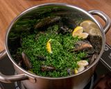Fehérboros feketekagyló recept fázis 5 fotója