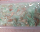 Foto langkah ke 4 dari resep Puding Roti Tawar Pandan.