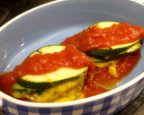 Foto del paso 6 de la receta: Lasaña de calabacín a la plancha con cheddar