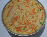 Foto langkah ke 4 dari resep Pizza Nasi Telur.