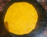 A picture of step 3 of Dal Dhokli.