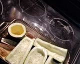 A picture of step 1 of Sloppy Joe Stuffed Mini-Eggplant & Zucchini.