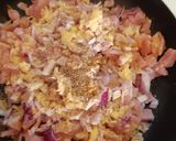 A picture of step 2 of Chicken salad.
