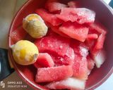 صورة لخطوة 1 من وصفة مربى البطيخ و الخوخ