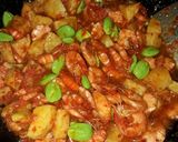 Foto langkah ke 3 dari resep Sambal kentang udang pete.