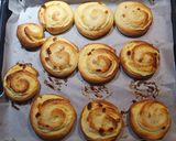 Túrós, pudingos csiga recept fázis 5 fotója