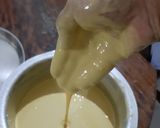 A picture of step 2 of Boondi laddu.
