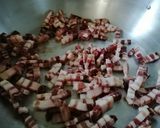 Foto del passaggio 4 della ricetta Paccheri pancetta affumicata e fagiolini