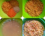 A picture of step 1 of Daal Vada (Lentils Fritters).