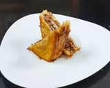 A picture of step 6 of Chocolate club Sandwich.