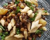 A picture of step 3 of Kalay chano ki chaat.