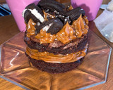 Foto del paso 4 de la receta: Torta brownie dulce de leche y Oreos