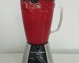 Hình bước làm 3 của món Sinh tố củ dền