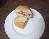 Foto del paso 2 de la receta: Bocadillo de cinta de lomo con champiñones al horno