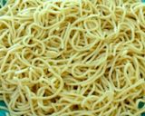 A picture of step 1 of Hakka Noodles.