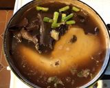 A picture of step 3 of California Farm Beef Tongue Flambee.