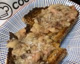 A picture of step 3 of Beef marrow bone toast starter #cookeverpart.