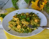 Risotto z bobem i kurczakiem krok przepisu 4 zdjęcie