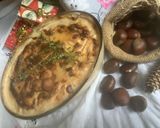 Une image de l'étape 13 de 🪹🍂Gratin de Noël 🏕️🎄 champignon 🍄 marrons 🧶.