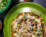 A picture of step 6 of Green onion pizza.