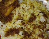 Foto langkah ke 5 dari resep Ayam Goreng Lengkuas + Nasi Daun Jeruk.