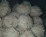 Foto langkah ke 4 dari resep Bakso ayam udang diet.