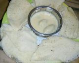 A picture of step 6 of Duth pitha and soruchakli.