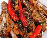 Hình bước làm 2 của món Cá chốt kho tiêu