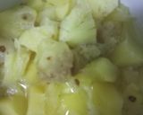 A picture of step 2 of Cashew fruits juice.
