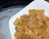 A picture of step 9 of Lucknowi Chaat.