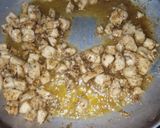 A picture of step 3 of Five ingredients chicken tikka pasta.