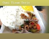 Foto langkah ke 1 dari resep Cumi Tiram Terjo.