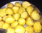 A picture of step 3 of Dilli chat Ram ladoo.