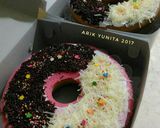 Foto langkah ke 8 dari resep Rainbow cake ekonomis (2 telur).
