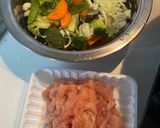 รูปขั้นตอนการทำที่ 1 ของ ผัดผักรวมมิตรใส่อกไก่